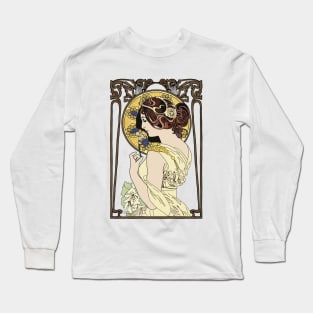 Pre-Raphaelite Girl 4 (Cream) Long Sleeve T-Shirt